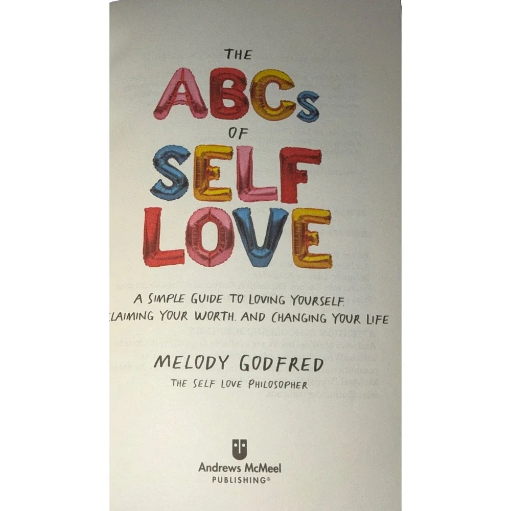 The ABCs of Self Love by Melody Godfred Paperback Self-Help Guide English
